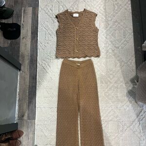 Zara knit set